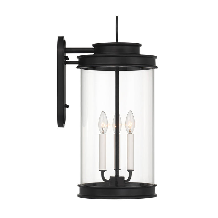 Savoy House 5-903-BK Three Light Outdoor Wall Lantern, Matte Black
