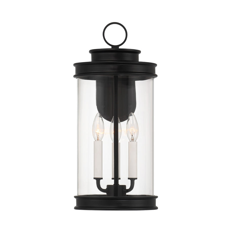 Savoy House 5-905-BK Three Light Outdoor Wall Lantern, Matte Black