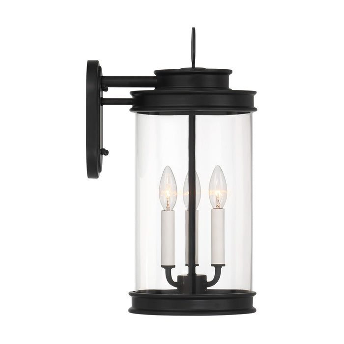 Savoy House 5-905-BK Three Light Outdoor Wall Lantern, Matte Black