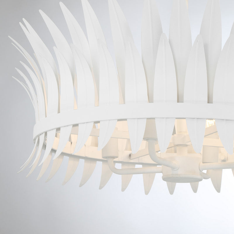 Savoy House 6-7900-4-83 Four Light Semi-Flush Mount, Bisque White