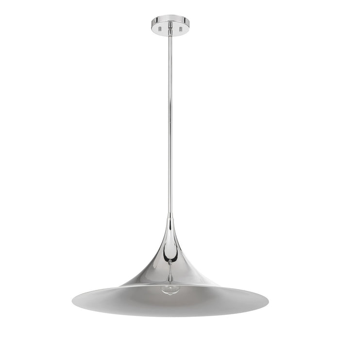 Savoy House 7-7639-1-11 One Light Pendant, Polished Chrome
