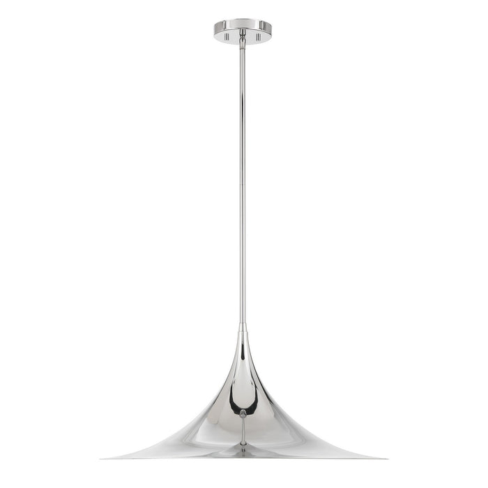 Savoy House 7-7639-1-11 One Light Pendant, Polished Chrome