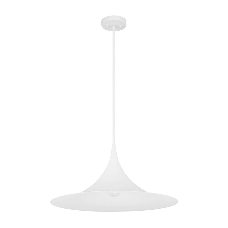 Savoy House 7-7639-1-83 One Light Pendant, Bisque White