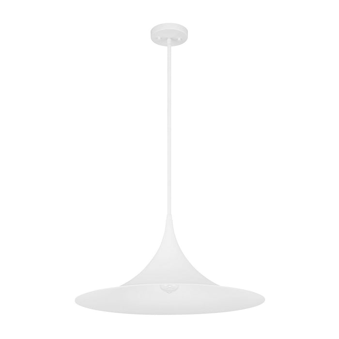 Savoy House 7-7639-1-83 One Light Pendant, Bisque White