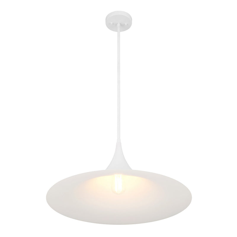 Savoy House 7-7639-1-83 One Light Pendant, Bisque White