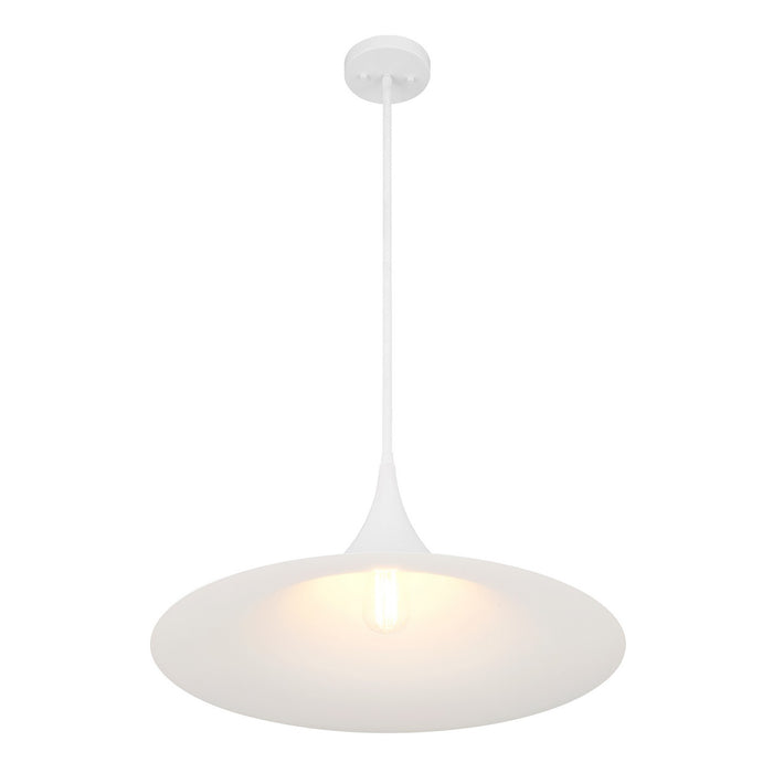Savoy House 7-7639-1-83 One Light Pendant, Bisque White