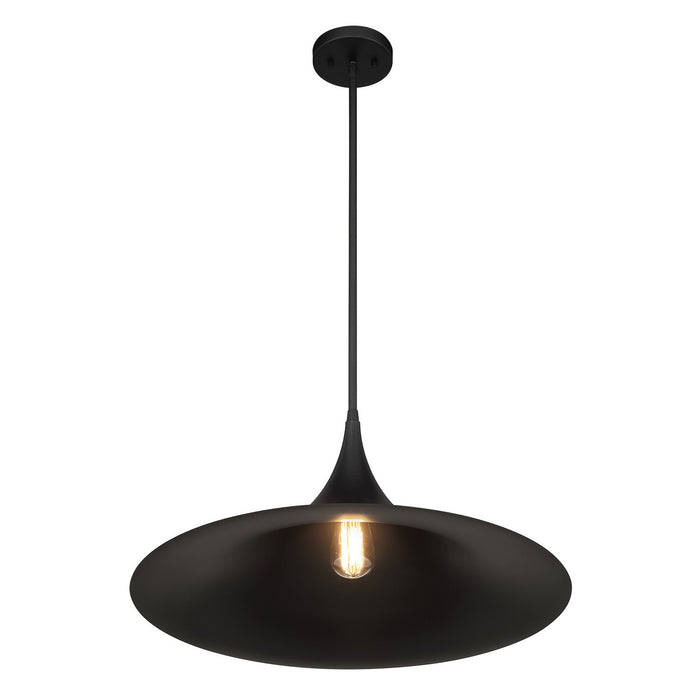 Savoy House 7-7639-1-89 One Light Pendant, Matte Black