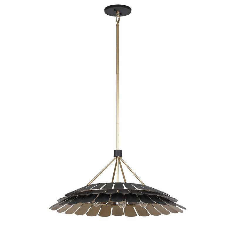 Savoy House 7-9012-6-58 Six Light Pendant, Midnight