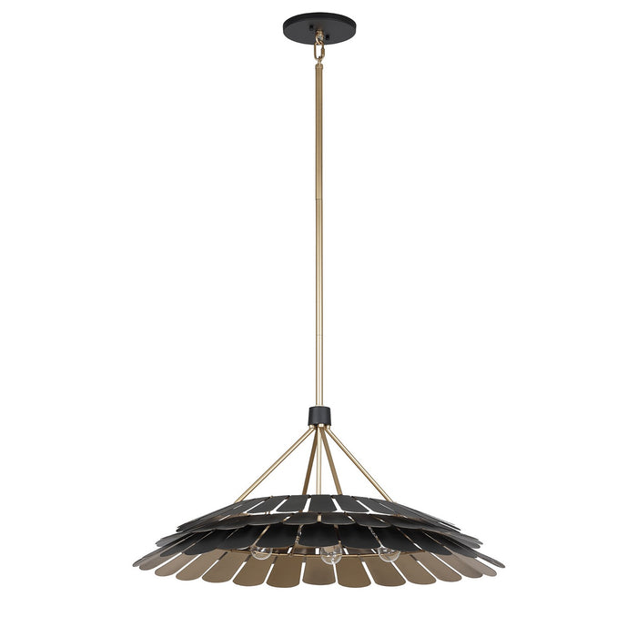 Savoy House 7-9012-6-58 Six Light Pendant, Midnight