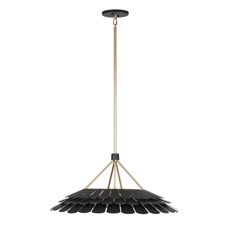 Savoy House 7-9012-6-58 Six Light Pendant, Midnight