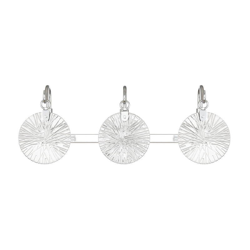 Savoy House 8-3981-3-11 Three Light Bathroom Vanity, Polished Chrome