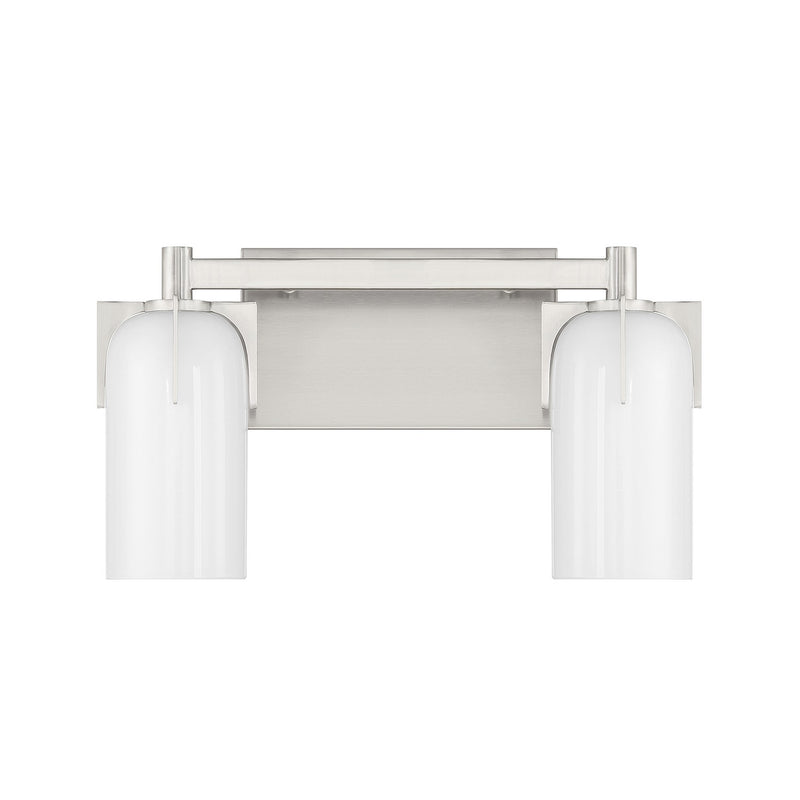 Savoy House 8-4128-2-SN Two Light Bathroom Vanity, Satin Nickel
