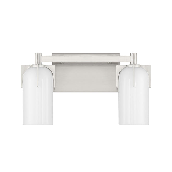 Savoy House 8-4128-2-SN Two Light Bathroom Vanity, Satin Nickel