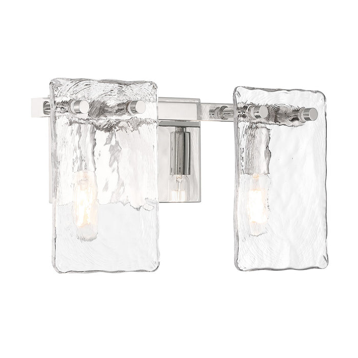 Savoy House 8-8204-2-109 Two Light Bathroom Vanity, Polished Nickel