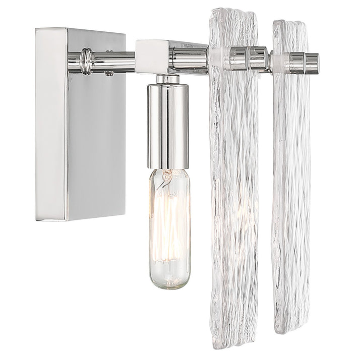 Savoy House 8-8204-2-109 Two Light Bathroom Vanity, Polished Nickel