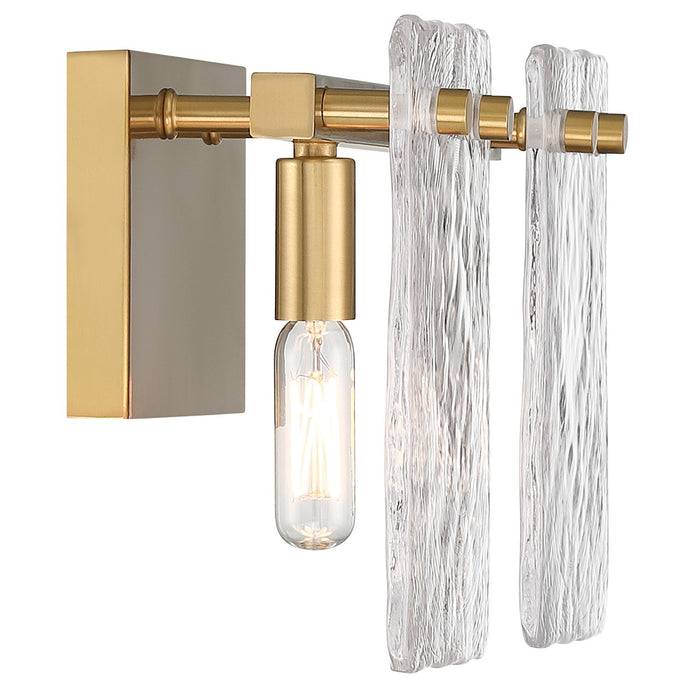 Savoy House 8-8204-2-322 Two Light Bathroom Vanity, Warm Brass