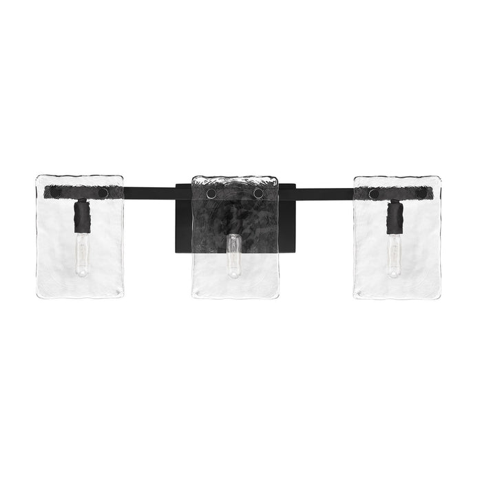 Savoy House 8-8204-3-BK Three Light Bathroom Vanity, Matte Black