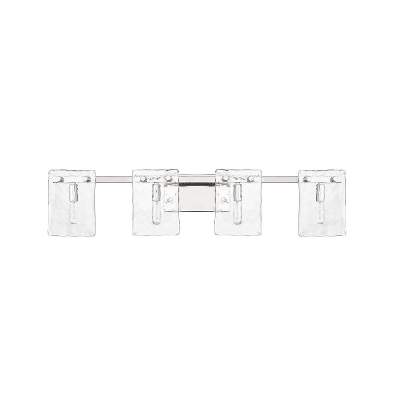 Savoy House 8-8204-4-109 Four Light Bathroom Vanity, Polished Nickel
