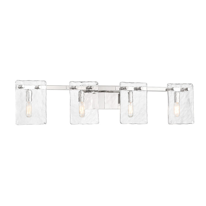 Savoy House 8-8204-4-109 Four Light Bathroom Vanity, Polished Nickel