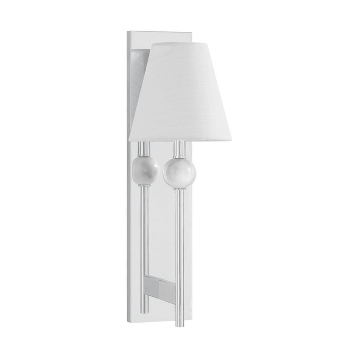 Savoy House 9-1968-1-11 One Light Wall Sconce, Polished Chrome
