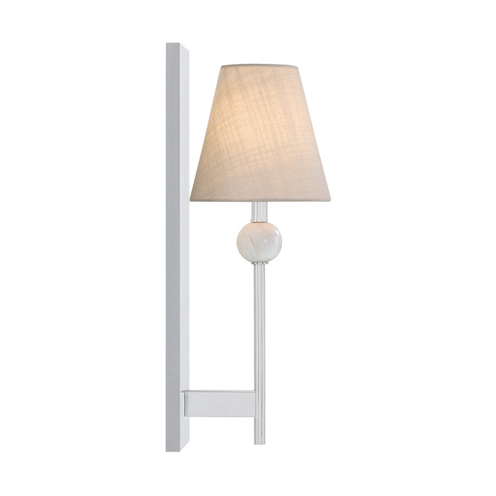 Savoy House 9-1968-1-11 One Light Wall Sconce, Polished Chrome