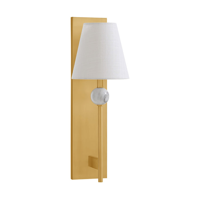Savoy House 9-1968-1-322 One Light Wall Sconce, Warm Brass