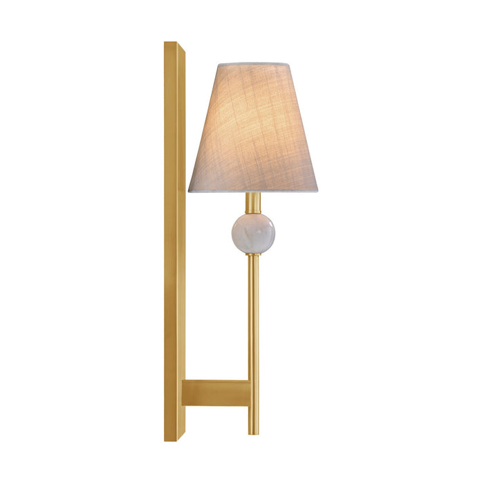 Savoy House 9-1968-1-322 One Light Wall Sconce, Warm Brass