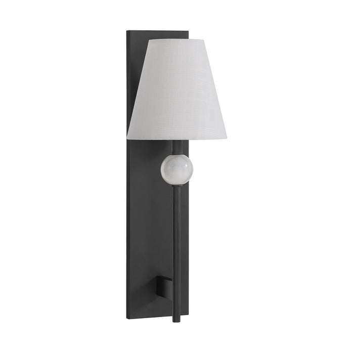 Savoy House 9-1968-1-89 One Light Wall Sconce, Matte Black