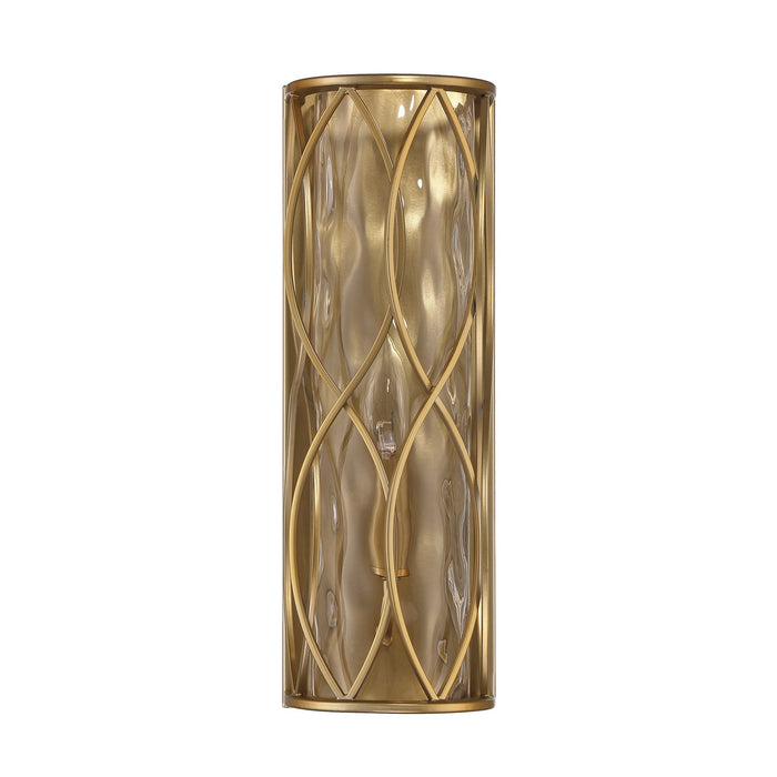Savoy House 9-2006-1-171 One Light Wall Sconce, Burnished Brass