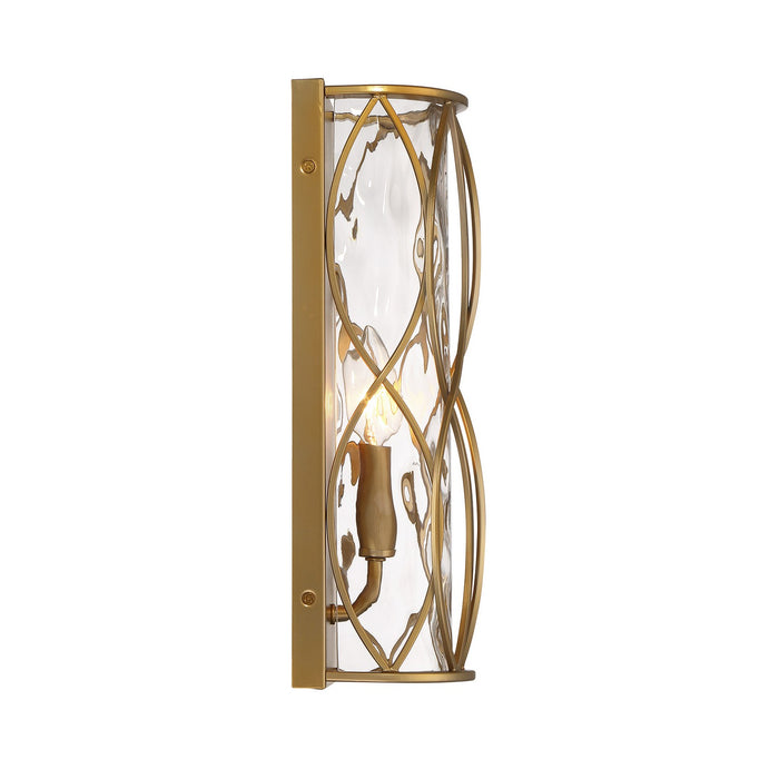 Savoy House 9-2006-1-171 One Light Wall Sconce, Burnished Brass