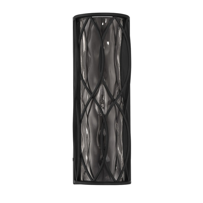 Savoy House 9-2006-1-89 One Light Wall Sconce, Matte Black