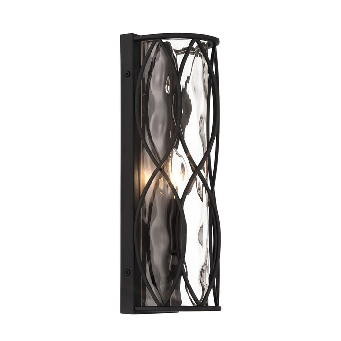 Savoy House 9-2006-1-89 One Light Wall Sconce, Matte Black