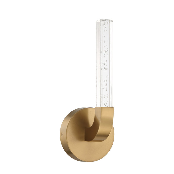 Savoy House 9-2509-1-322 LED Wall Sconce, Warm Brass