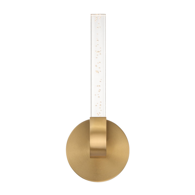 Savoy House 9-2509-1-322 LED Wall Sconce, Warm Brass