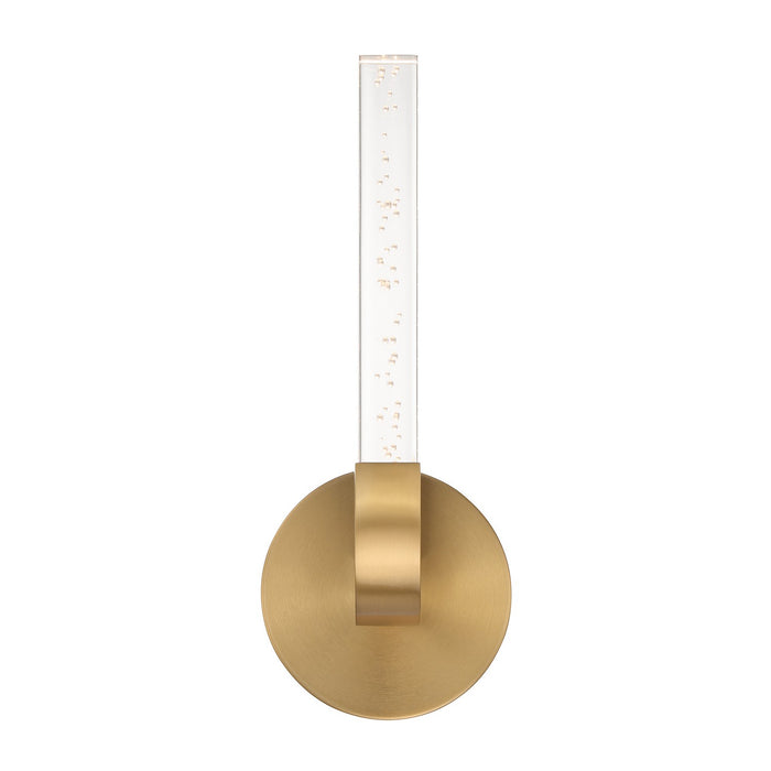 Savoy House 9-2509-1-322 LED Wall Sconce, Warm Brass