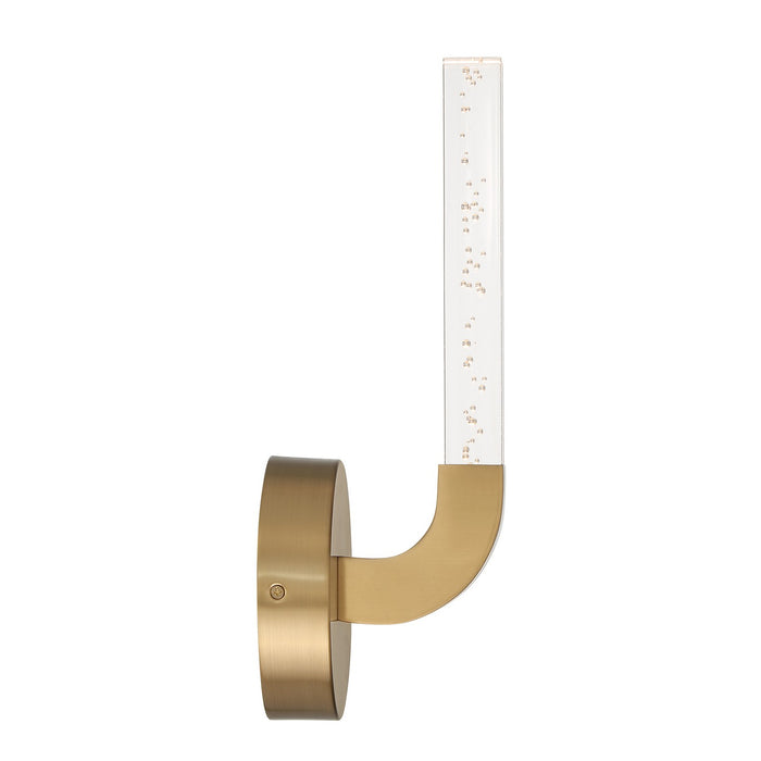 Savoy House 9-2509-1-322 LED Wall Sconce, Warm Brass