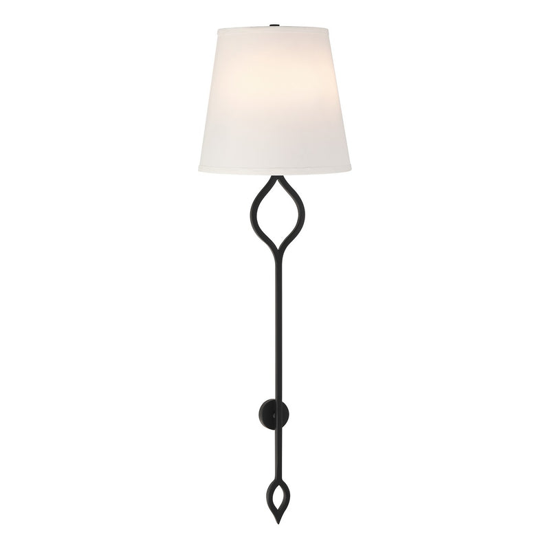 Savoy House 9-2866-2-89 Two Light Wall Sconce, Matte Black