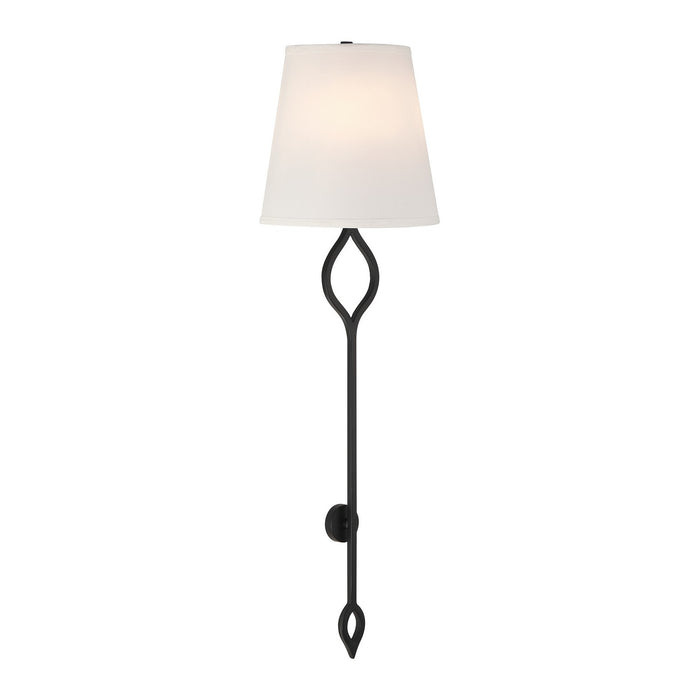 Savoy House 9-2866-2-89 Two Light Wall Sconce, Matte Black