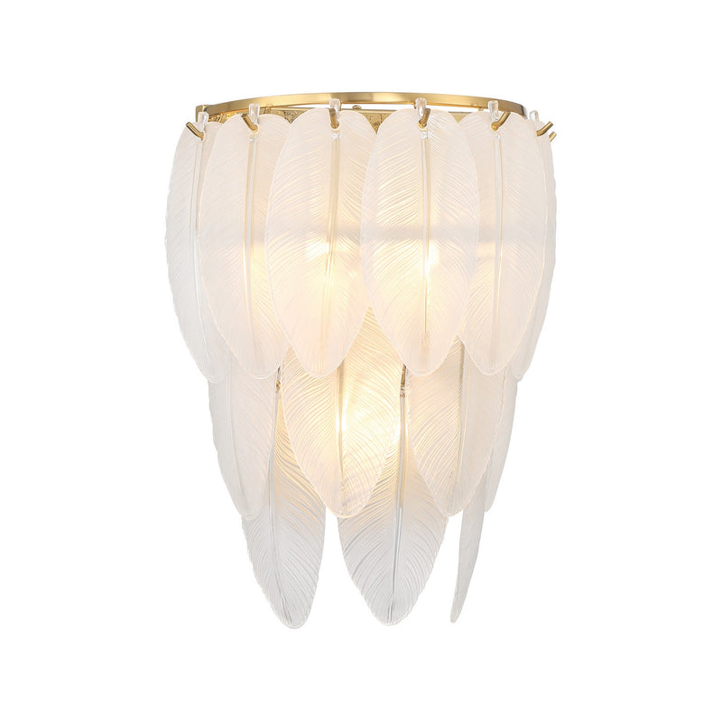 Savoy House 9-3506-3-322 Three Light Wall Sconce, Warm Brass