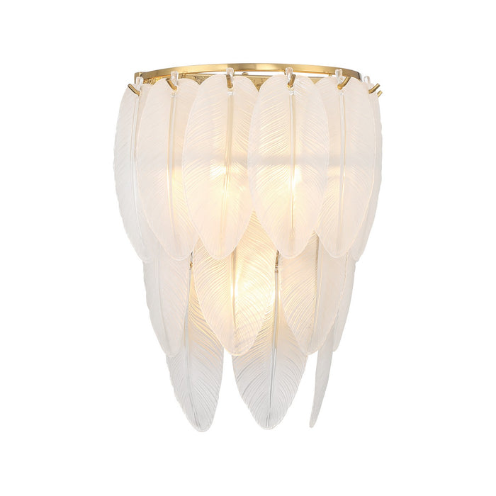 Savoy House 9-3506-3-322 Three Light Wall Sconce, Warm Brass