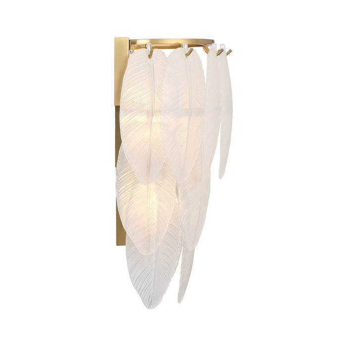 Savoy House 9-3506-3-322 Three Light Wall Sconce, Warm Brass