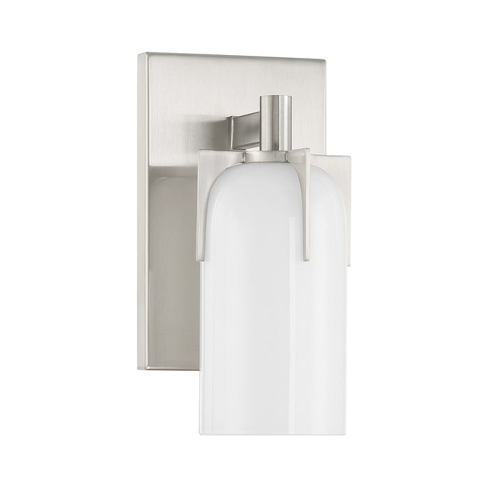 Savoy House 9-4128-1-SN One Light Bathroom Vanity, Satin Nickel