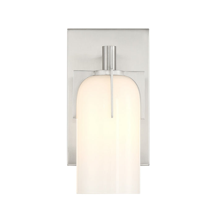 Savoy House 9-4128-1-SN One Light Bathroom Vanity, Satin Nickel