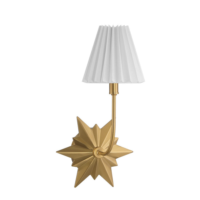 Savoy House 9-4408-1-322 One Light Wall Sconce, Warm Brass