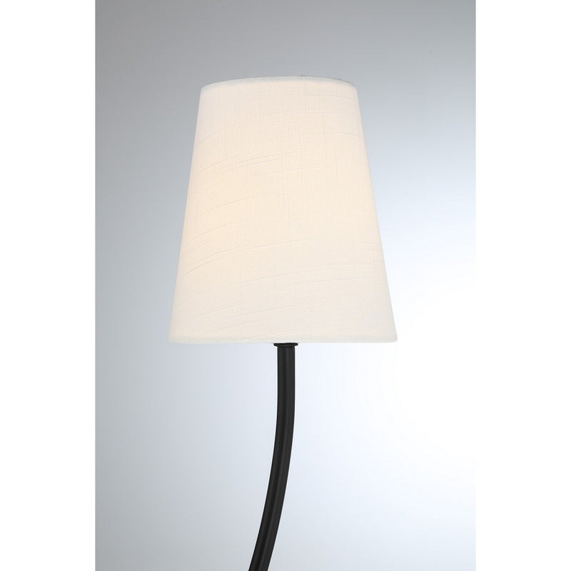 Savoy House 9-4928-2-89 Two Light Wall Sconce, Matte Black