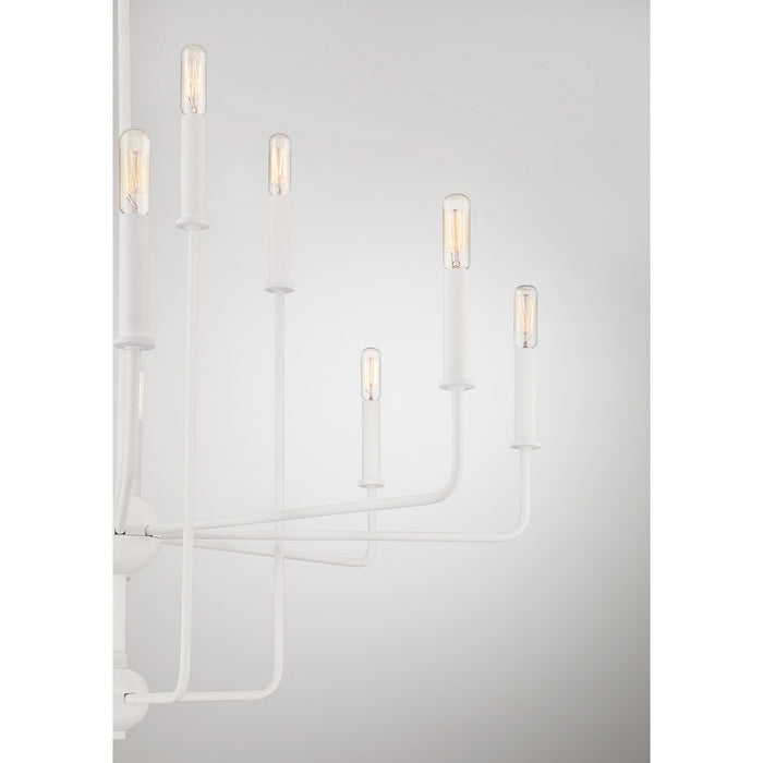 Savoy House 1-4046-12-83 12 Light Chandelier, Bisque White