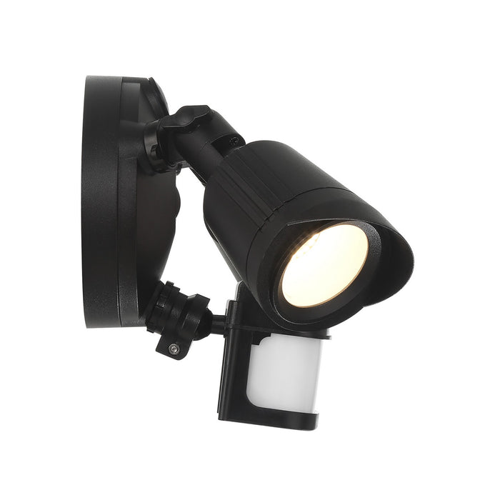 Savoy House 4-FLOOD-MS-A2-3000K-BK LED Motion Sensored Double Flood Light, Black