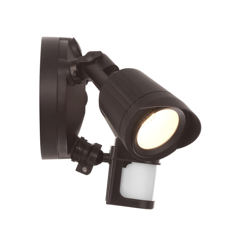 Savoy House 4-FLOOD-MS-A2-3000K-BZ LED Motion Sensored Double Flood Light, Bronze