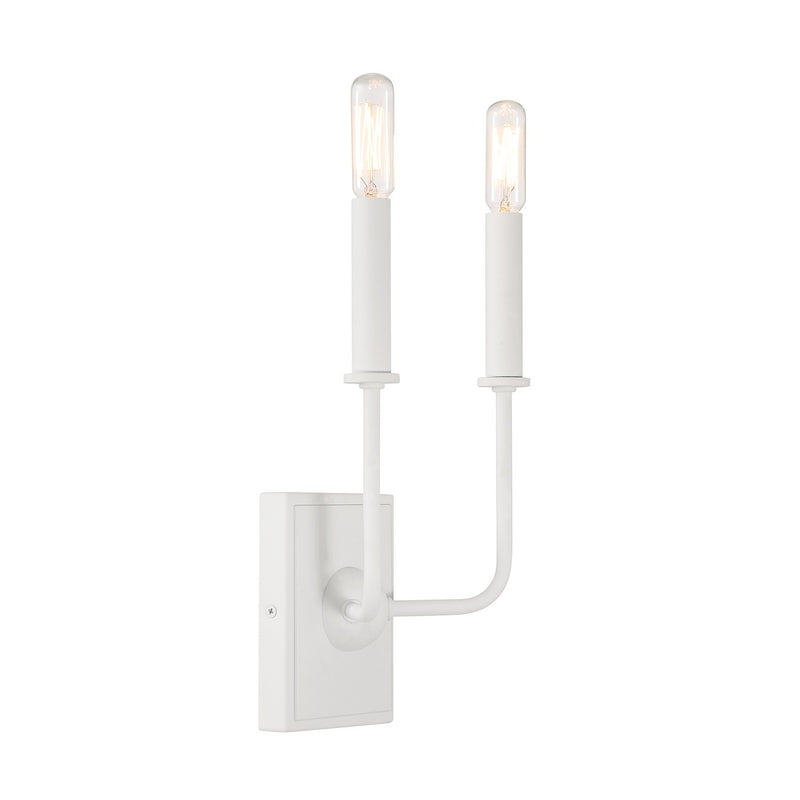 Savoy House 9-4044-2-83 Two Light Wall Sconce, Bisque White