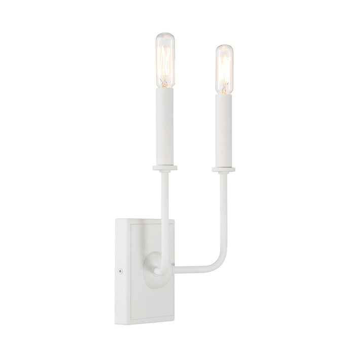 Savoy House 9-4044-2-83 Two Light Wall Sconce, Bisque White